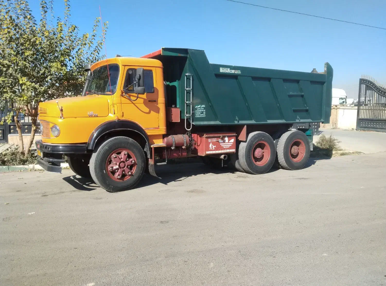 بنز جفت کمپرسی زیرمایلر مدل 96|خودرو سنگین|اسلام‌شهر, ملک‌آباد|دیوار