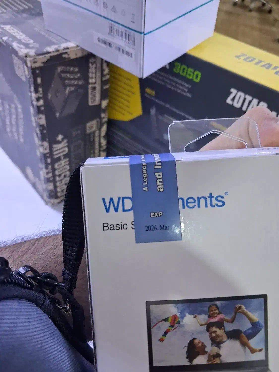 هارد اکسترنال وسترن 500 گیگ *پلمپ*|قطعات و لوازم جانبی رایانه|اصفهان, فجر|دیوار