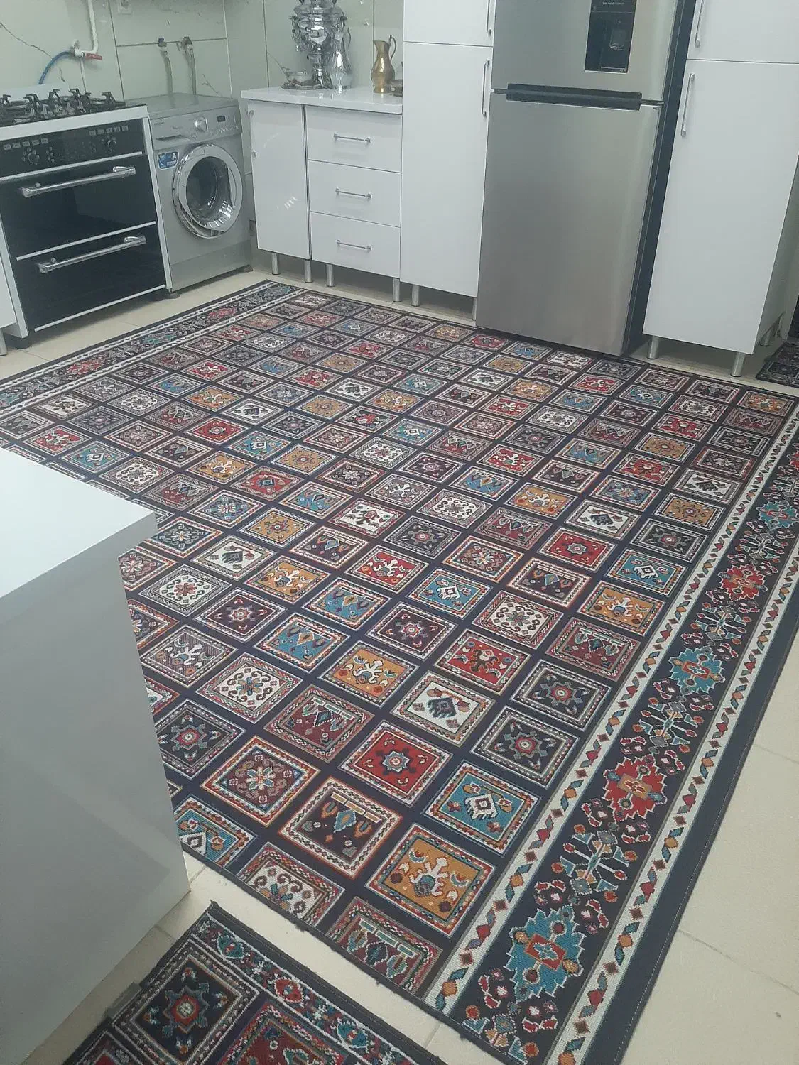 دوتاگلیم درحدنو|گلیم، جاجیم، گبه|بروجرد, |دیوار