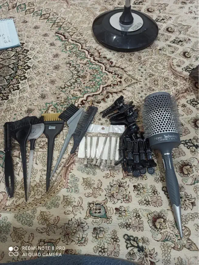 رنگ مو با وسایل کامل|آرایشگاه و سالنهای زیبایی|بوکان, |دیوار