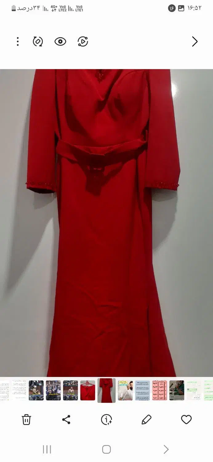 لباس مجلسی نو نو ی بار در حد چند ساعت پوشیده شده|لباس|دهلران, |دیوار