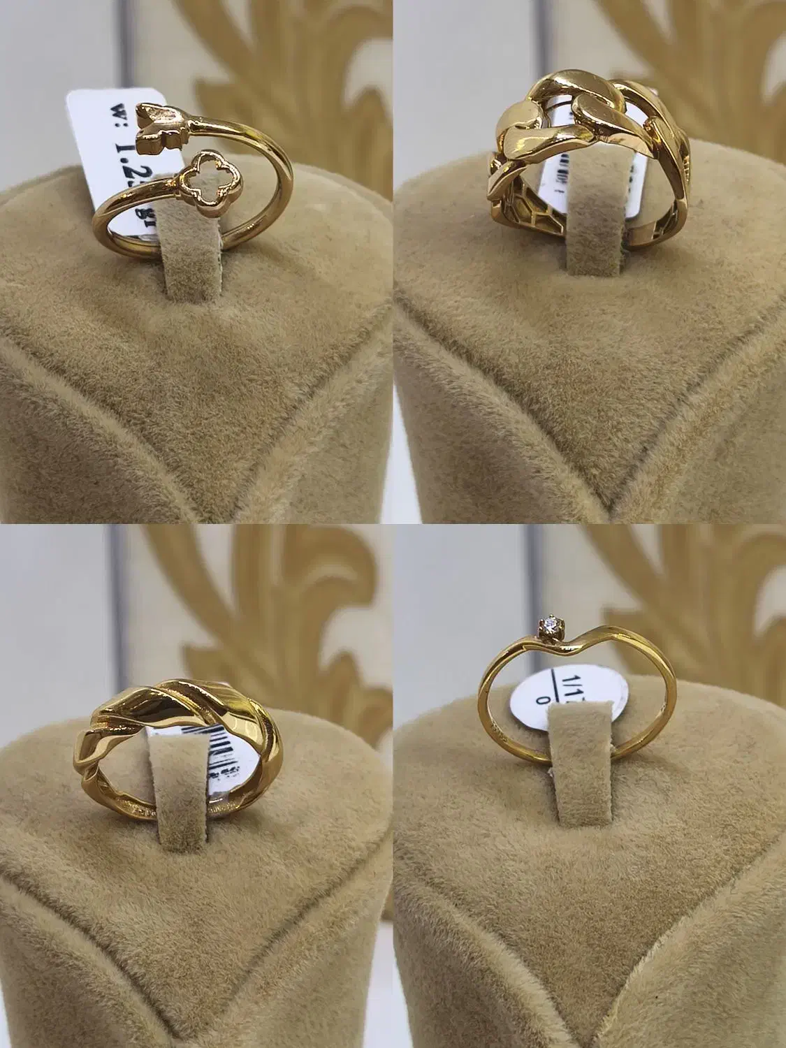 جشنواره تخفیف ویژه انگشتر مینیمال و فانتزی|جواهرات|قزوین, |دیوار