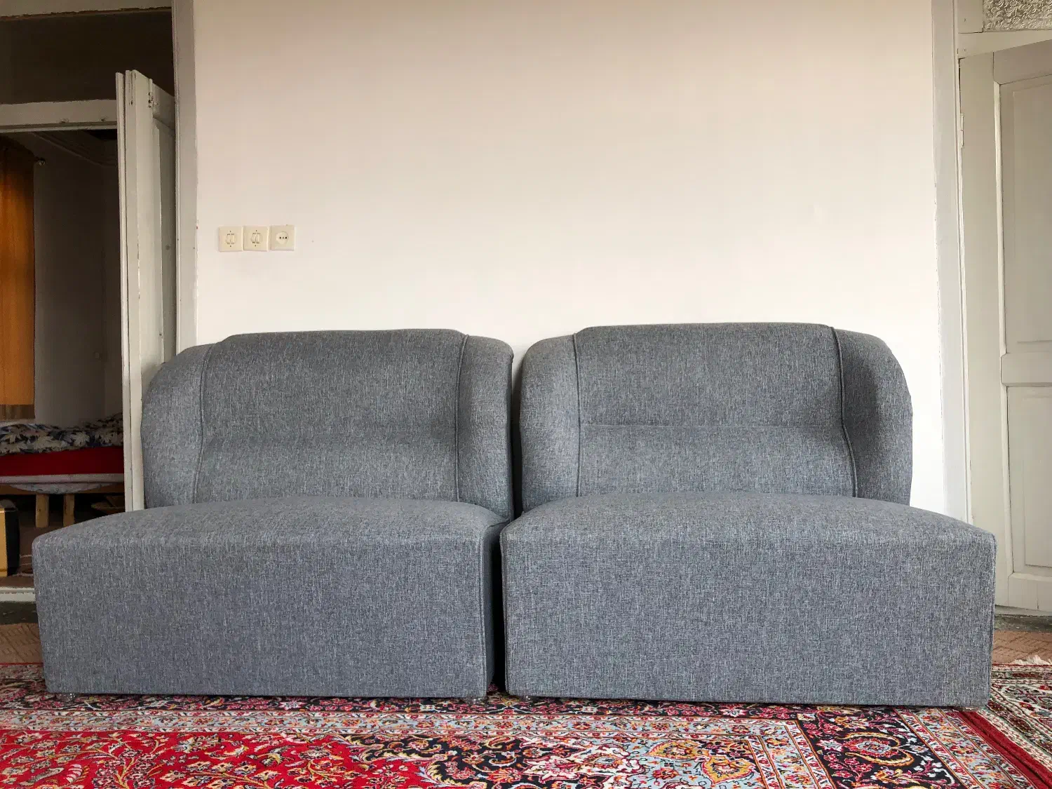 مبل دو نفره راحتی|مبلمان خانگی و میز عسلی|تنکابن, |دیوار