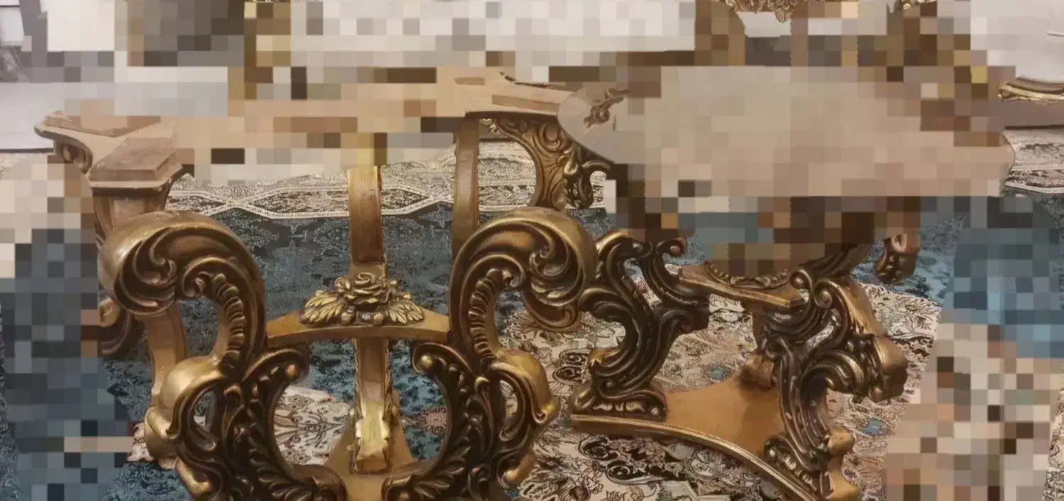 مبل سلطنتی ۹ نفره|مبلمان خانگی و میز عسلی|بروجرد, |دیوار