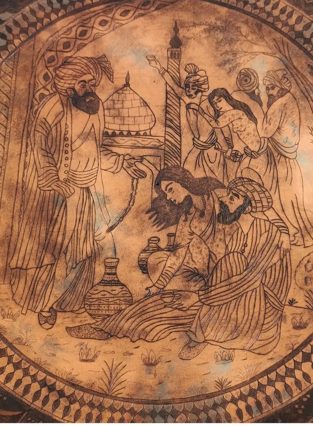 مجمع قدیمی وسنگین 5.150کیلو قطر 69|کلکسیون اشیاء عتیقه|اردکان, |دیوار