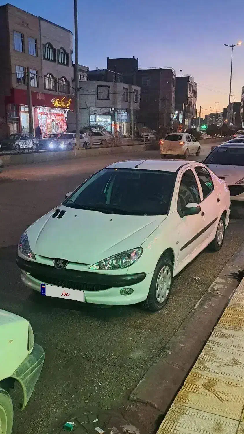 پژو ۲۰۶ sdمدل ۹۱|خودرو سواری و وانت|اردبیل, |دیوار