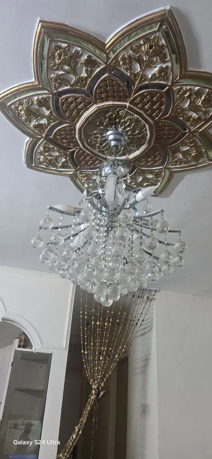 لوستر کریستال|لوستر و چراغ آویز|تهران, ابوذر|دیوار