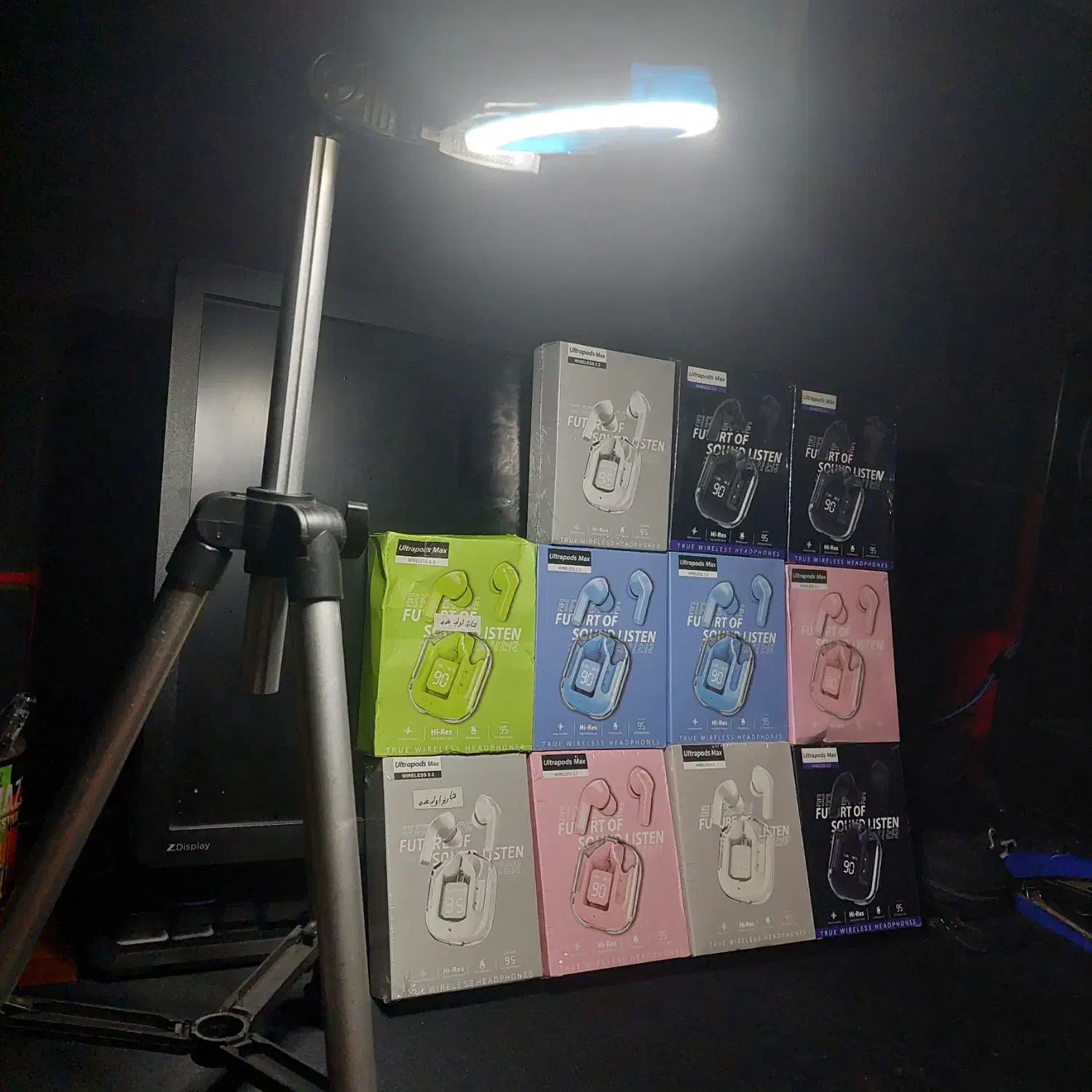 ایرپاد شیشه ای هندزفری|لوازم جانبی موبایل و تبلت|چمستان, |دیوار