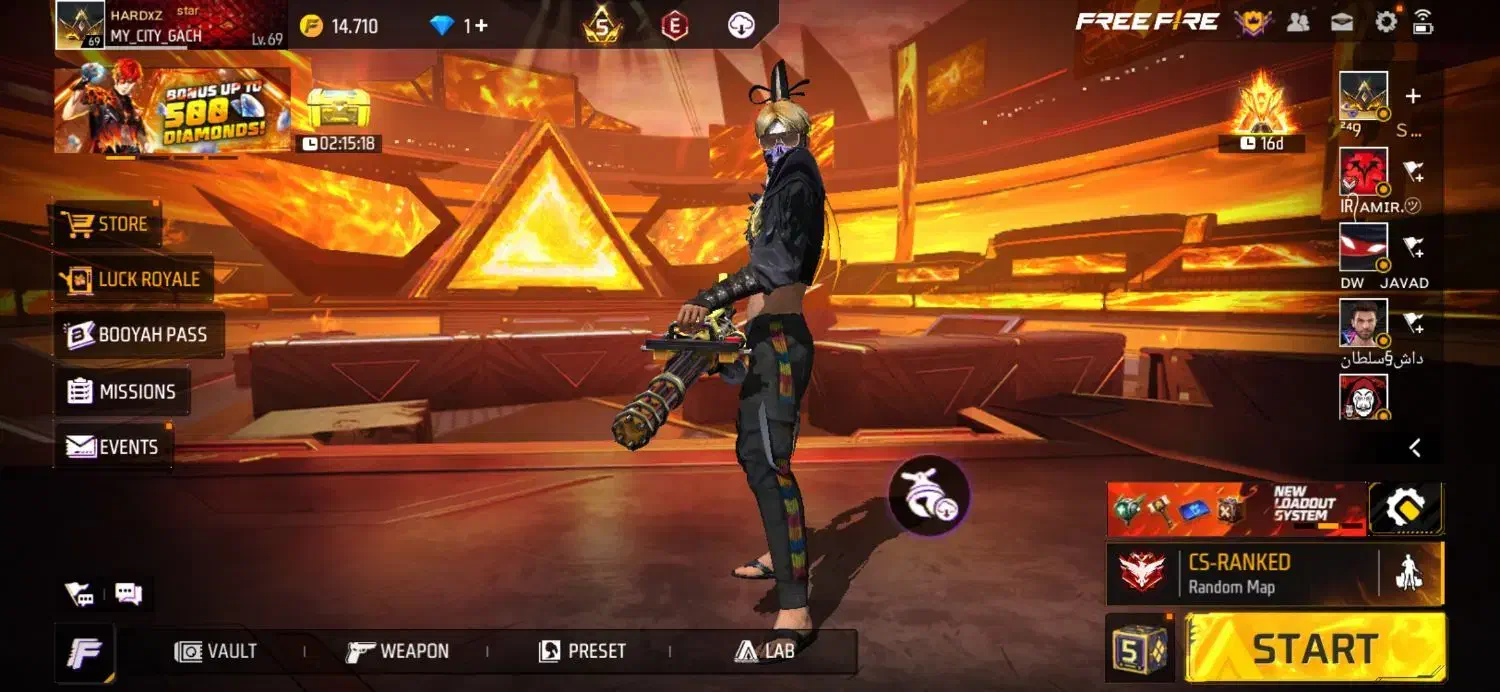 اکانت فری فایر|کنسول، بازی ویدئویی و آنلاین|دوگنبدان, |دیوار