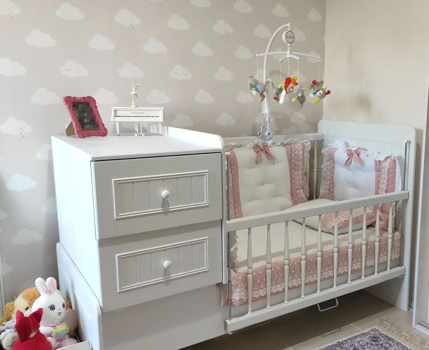 تخت کودک و نوجوان ساحل چوب|تخت و سرویس خواب|ملارد, |دیوار