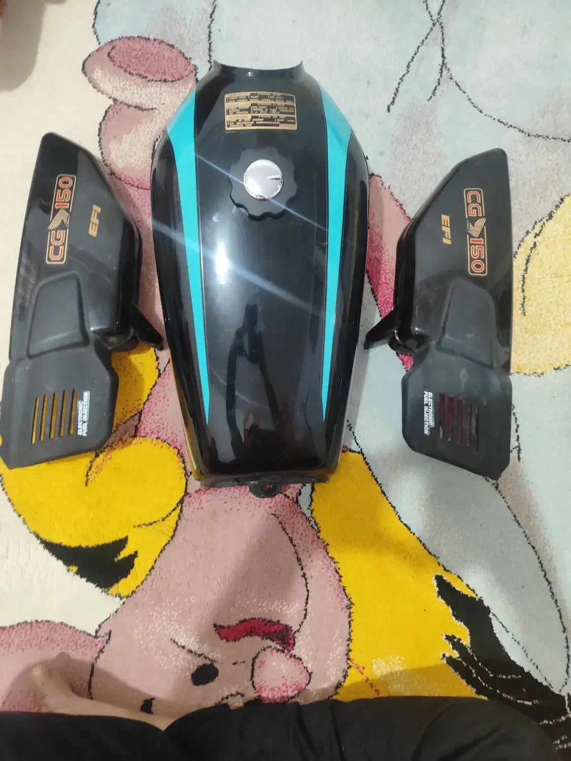 باک موتور همراه با پمپ بنزین|قطعات یدکی و لوازم جانبی|باغ ملک, |دیوار