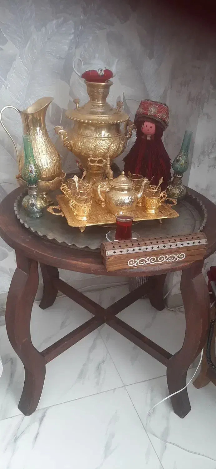 فروش ظروف مسی و سماور|کلکسیون اشیاء عتیقه|پردیس, فاز ۳|دیوار