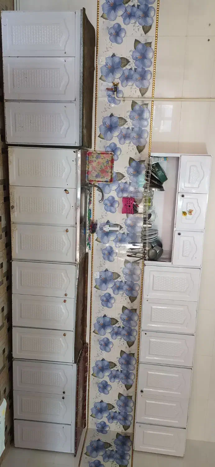 کابینت|آب‌چکان و نظم‌دهنده ظروف|فیروزآباد (لرستان), |دیوار