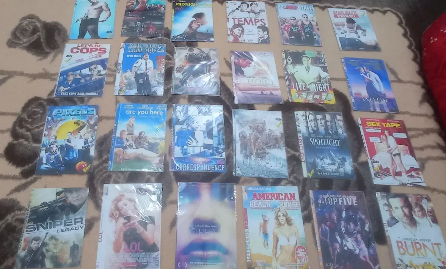 دی وی دی اورجینال|فیلم و موسیقی|کرج, برغان|دیوار