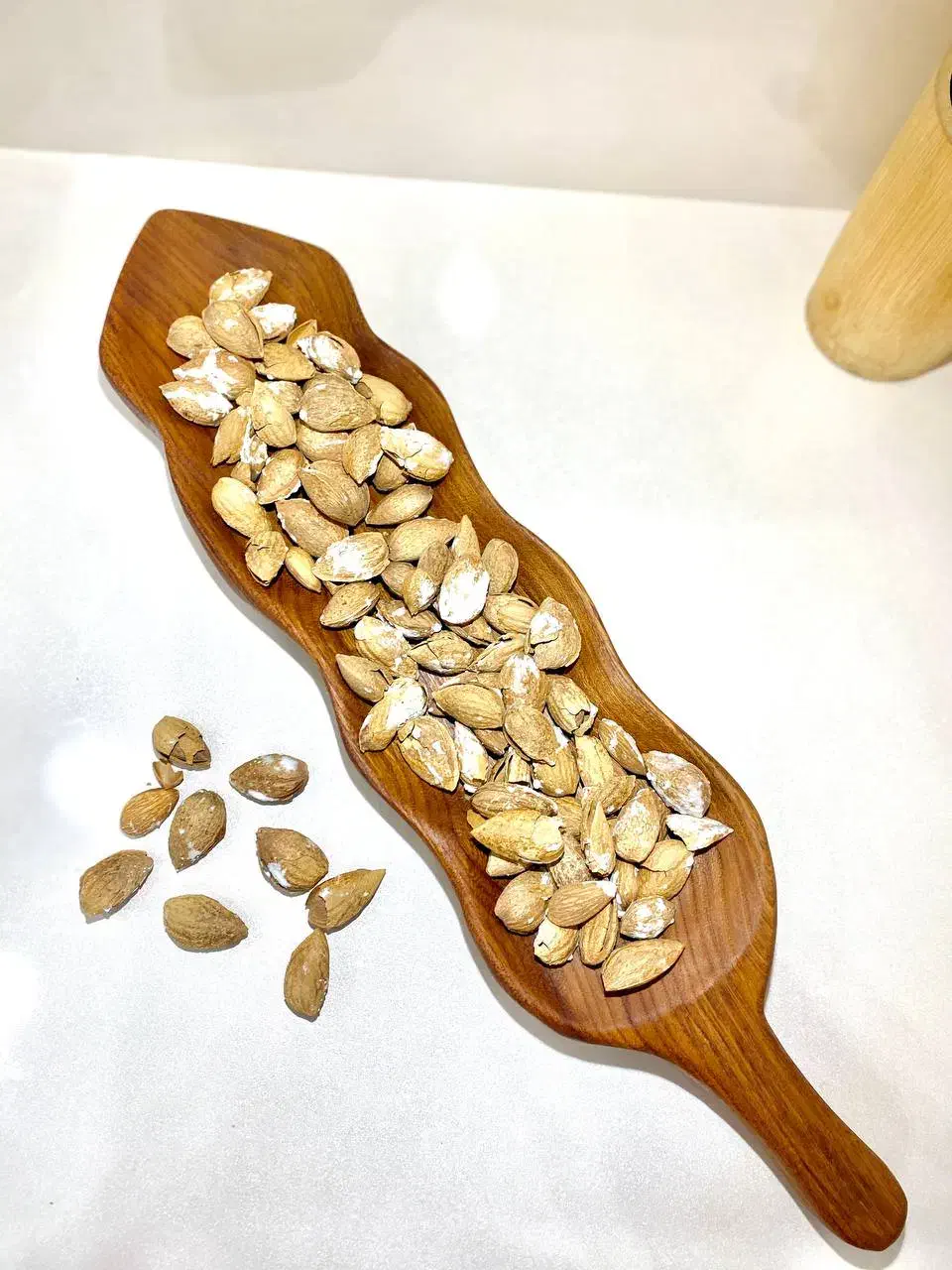 ظروف چوبی دست ساز|ظروف سرو و پذیرایی|آق قلا, |دیوار