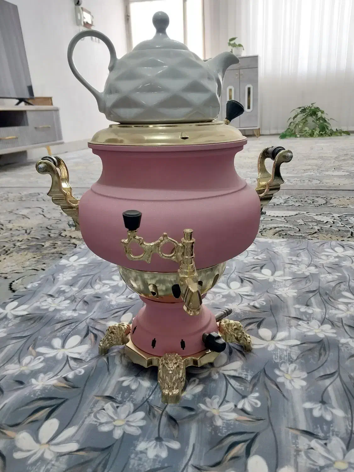 سماور گازی|سماور، چای‌ساز، قهوه‌ساز|قائن, |دیوار