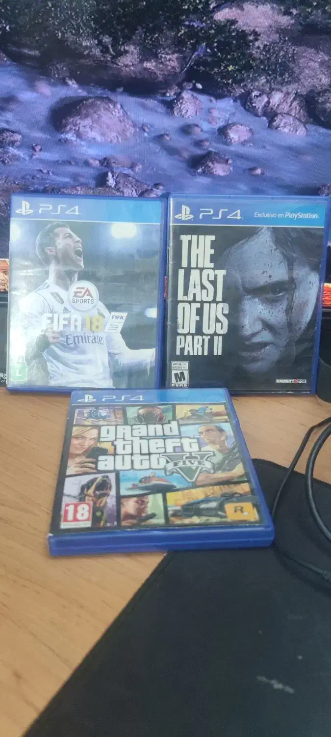 دیسک کارکرده PS4 LAST OF US 2 - GTA|کنسول، بازی ویدئویی و آنلاین|قزوین, |دیوار