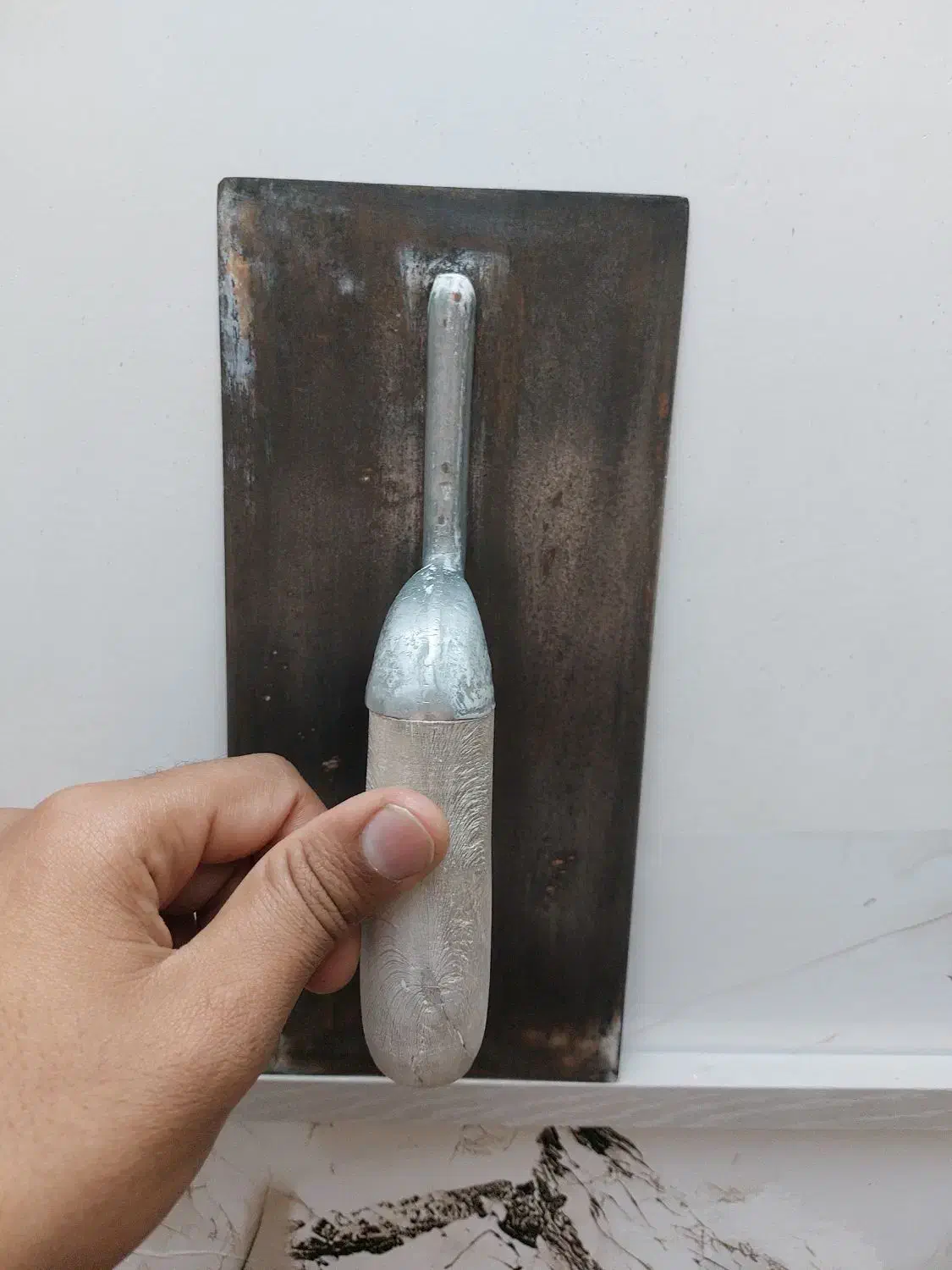 ماله سفید کاری ازکار در آمده|ابزارآلات|لار, |دیوار