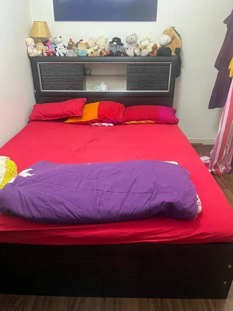 تخت خواب جا دار و پر کشو|تخت و سرویس خواب|تهران, مهران|دیوار