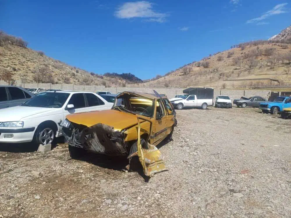 پژو پارس تصادفی|خودرو سواری و وانت|یاسوج, |دیوار