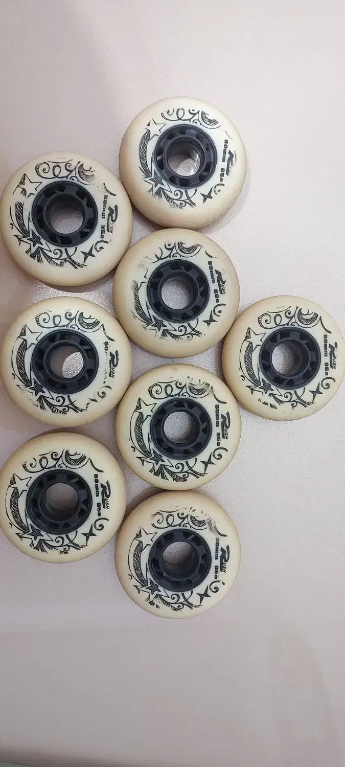 چرخ اسکیت راش ۸۰میل|دوچرخه، اسکیت، اسکوتر|تبریز, |دیوار