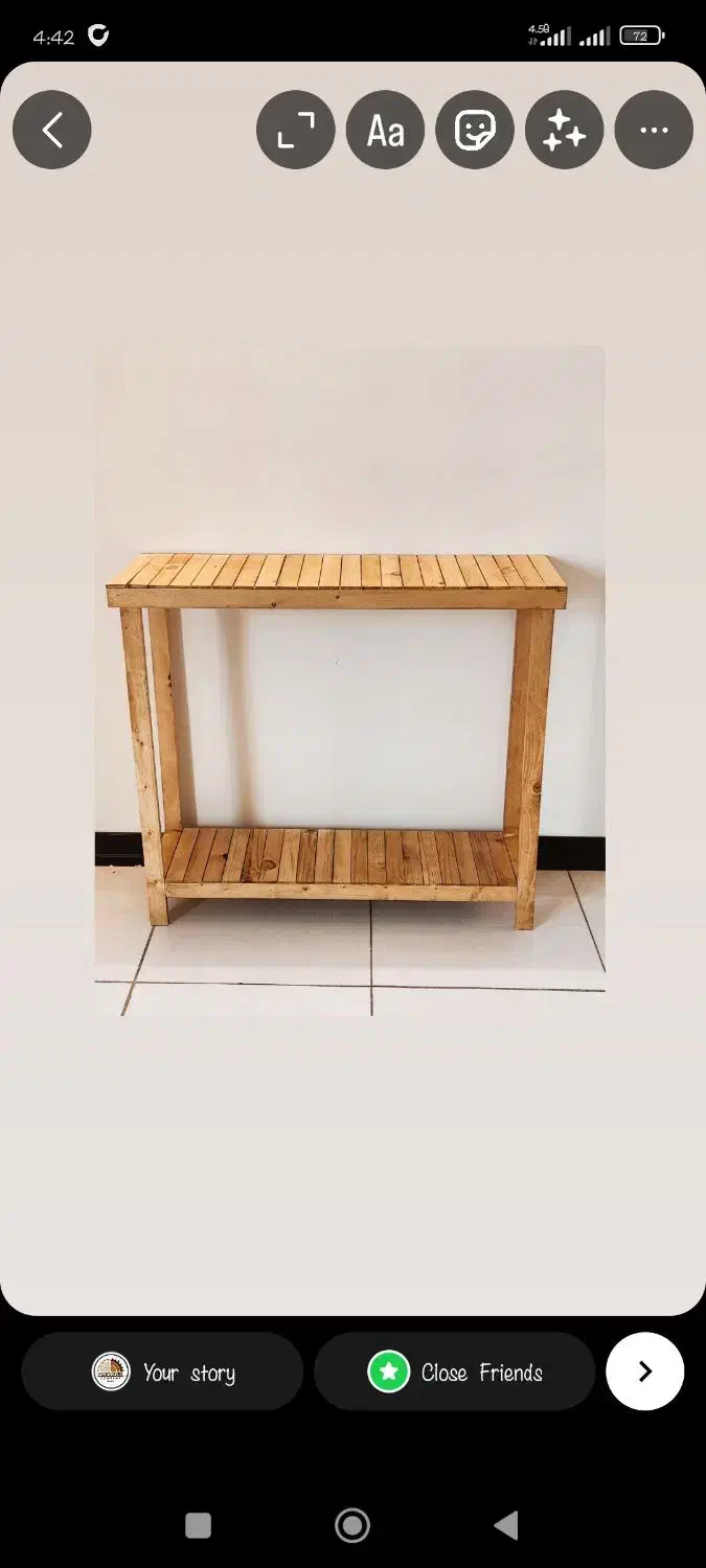 کنسول چوبی|بوفه، ویترین، کنسول|تیران, |دیوار