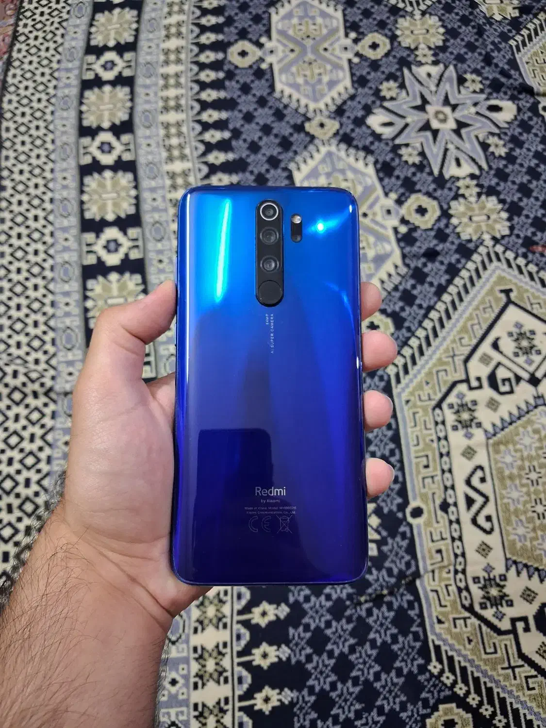 Redmi Note 8 Pro آبی / بسیار تمیز / بدون تعمیر|موبایل|کرج, حیدرآباد|دیوار