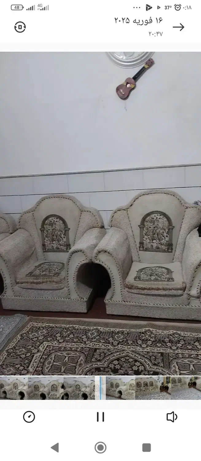 مبل راحتی|مبلمان خانگی و میز عسلی|قم, ولیعصر|دیوار