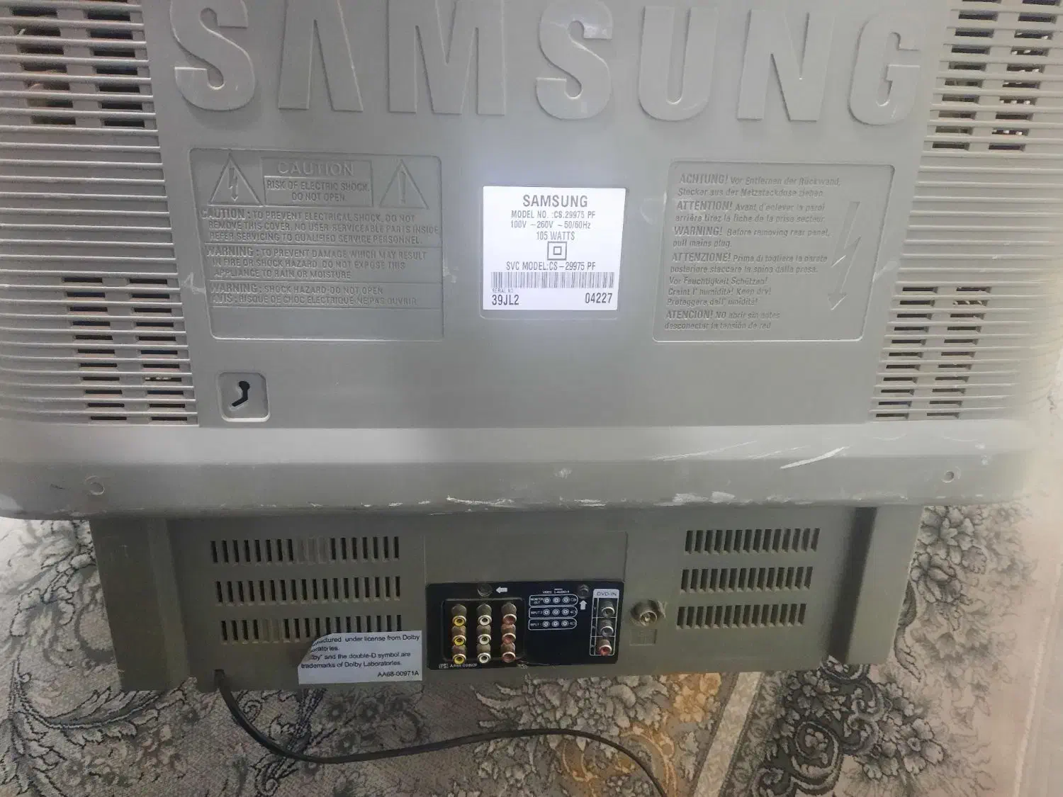 تلوزیون ۲۹ اینچ سامسونگ پلانو|تلویزیون و پروژکتور|تربت‌حیدریه, قائم|دیوار