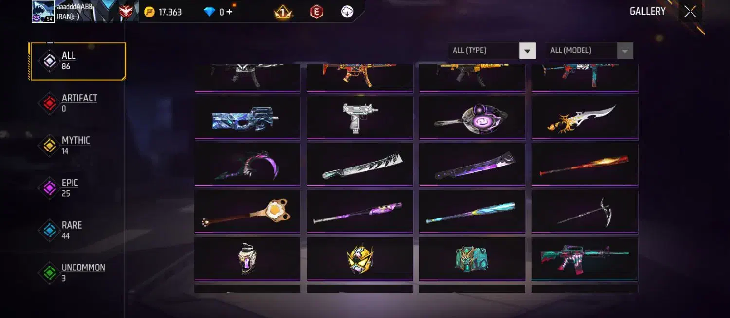 اکانت فری فایر|کنسول، بازی ویدئویی و آنلاین|سیدان, |دیوار