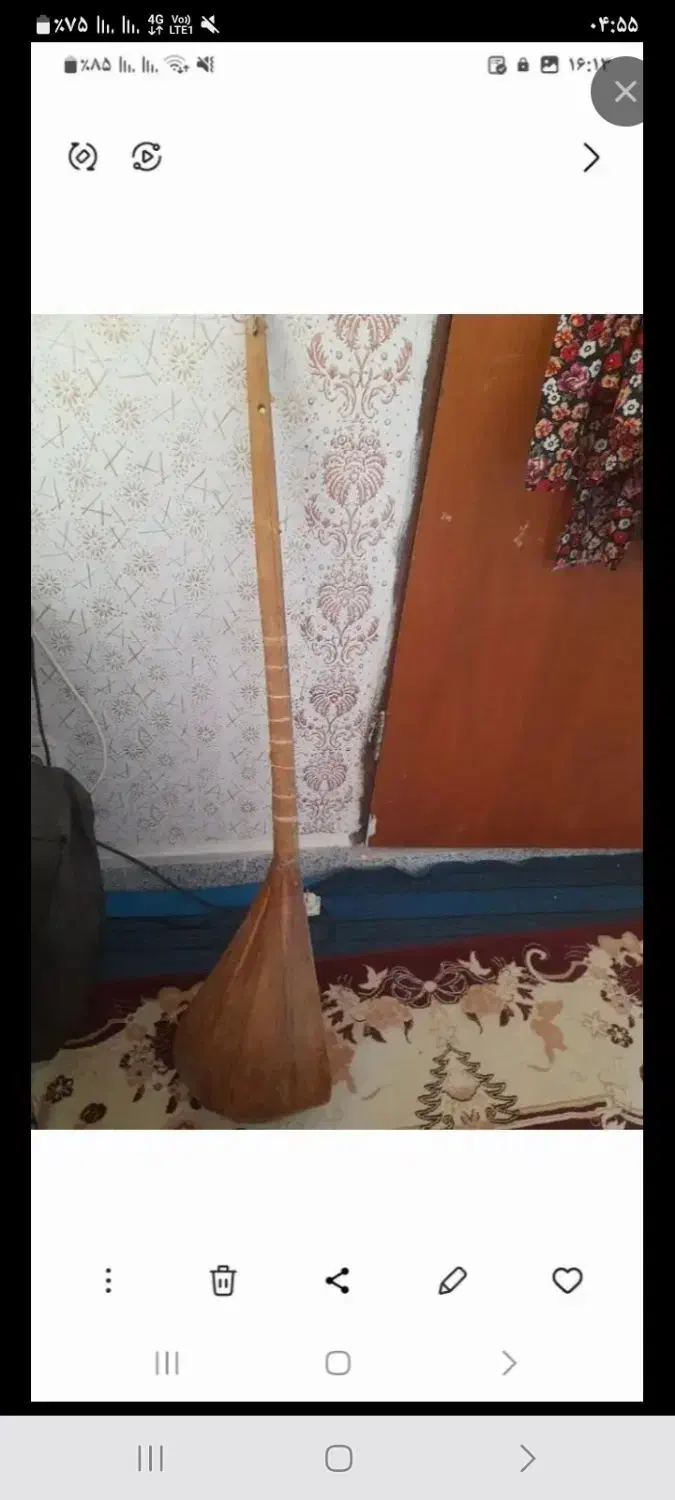 سه تار 300|سازهای سنتی|شیروان (خراسان), |دیوار