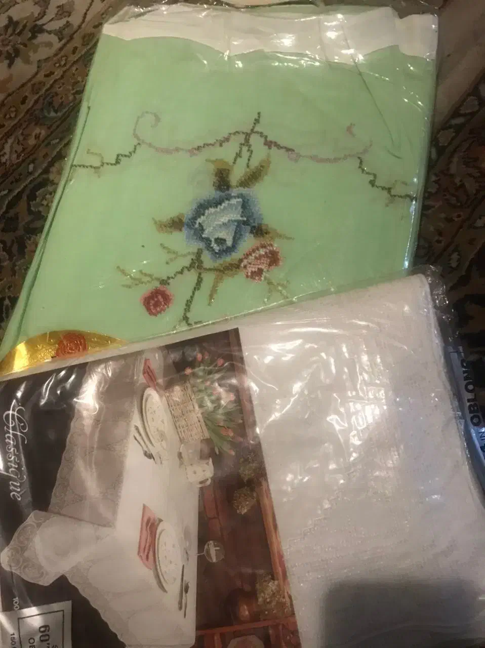 رومیزی رو بالشی دستمال اشپزخانه|سفره، حوله، دستمال آشپزخانه|تبریز, |دیوار