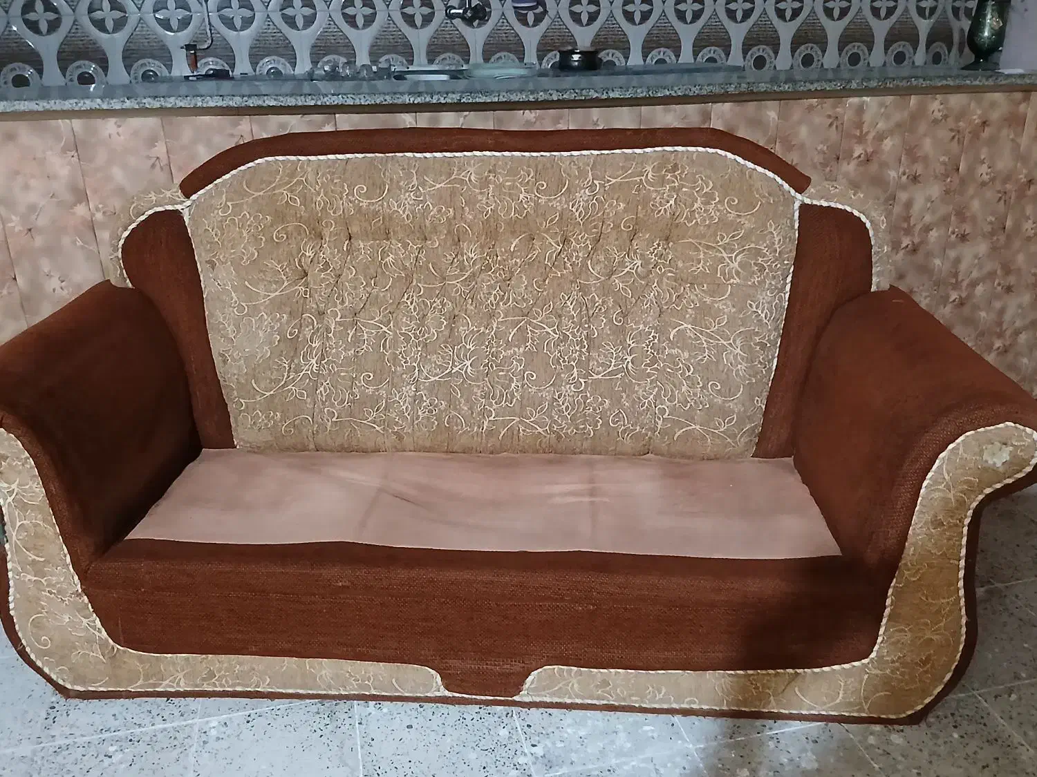 مبل ۶نفره|مبلمان خانگی و میز عسلی|ایذه, |دیوار