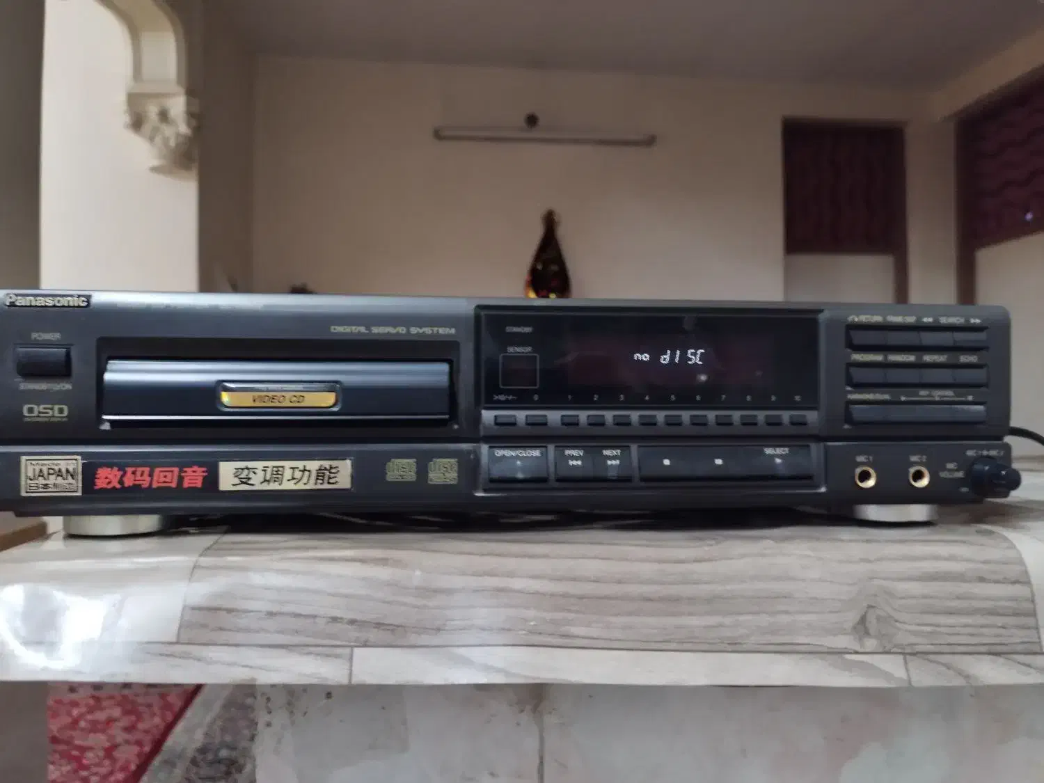 ویدیو DVD تک دیسک پاناسونیک|پخش‌کننده DVD و ویدیو|اهواز, لشکرآباد|دیوار