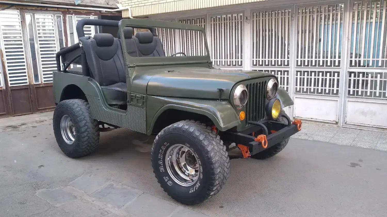 جیپ توسن آفرودی کلکسیونی پلاک قدیم اوراقی|خودرو سواری و وانت|ری, سرتخت|دیوار