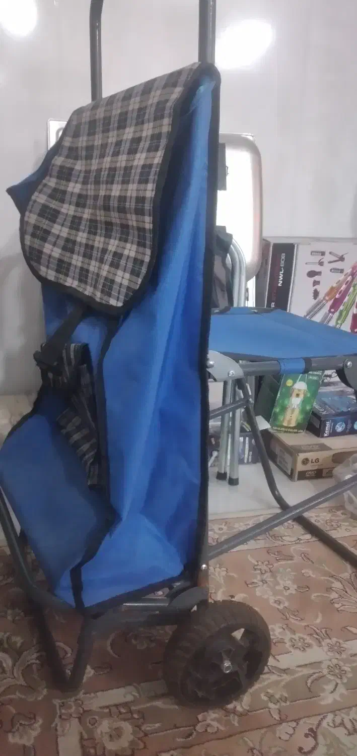 کالسکه و سبد خرید درحد نو|کالسکه و لوازم جانبی|اصفهان, پوریای ولی|دیوار