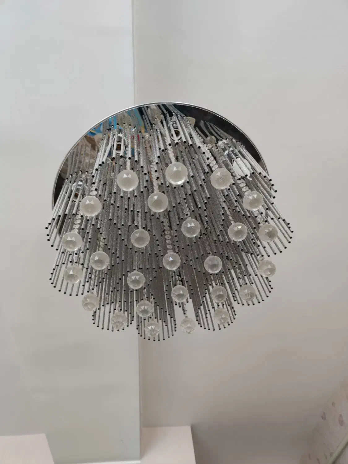 لوستر کریستالی|لوستر و چراغ آویز|زنجان, |دیوار