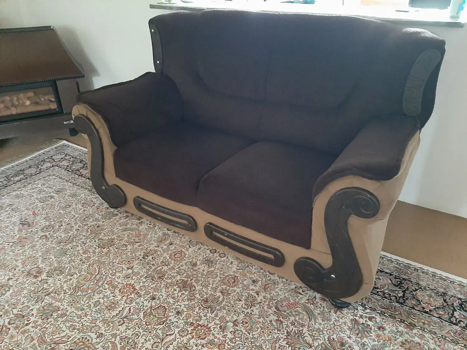 فروش مبل ۷ نفره|مبلمان خانگی و میز عسلی|عباس‌آباد, |دیوار