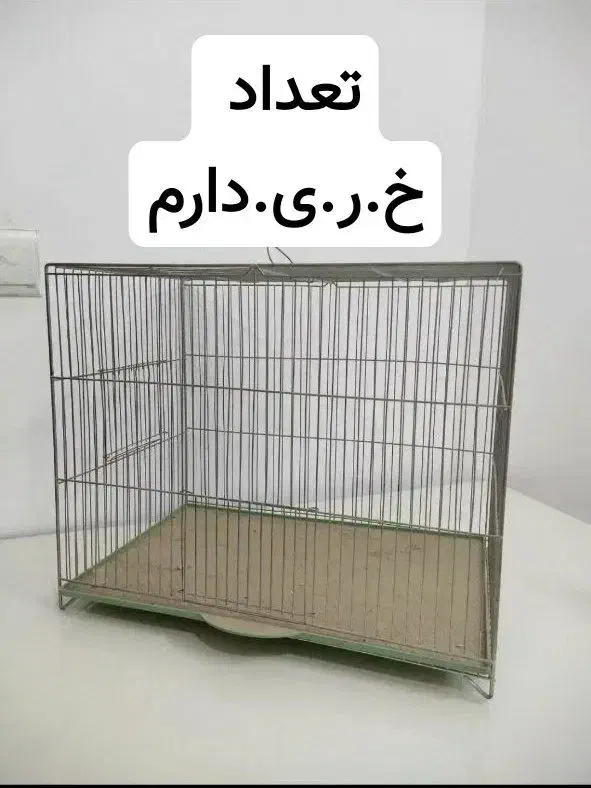 قفس جفت خوان بازاری|لوازم جانبی حیوانات|قم, بنیاد|دیوار