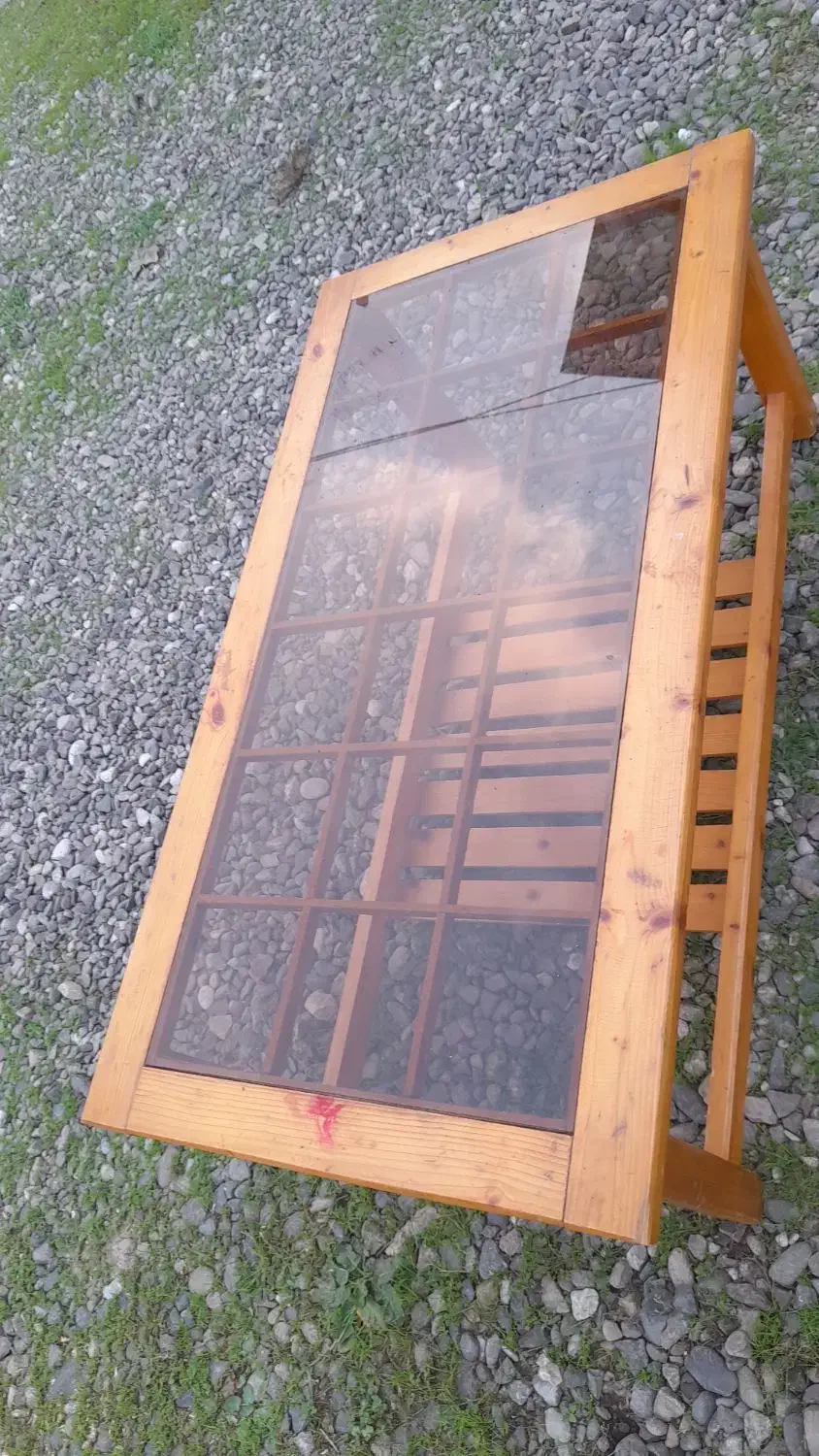 میز عسلی سالم وتمیز درحد نو|مبلمان خانگی و میز عسلی|شفت, |دیوار