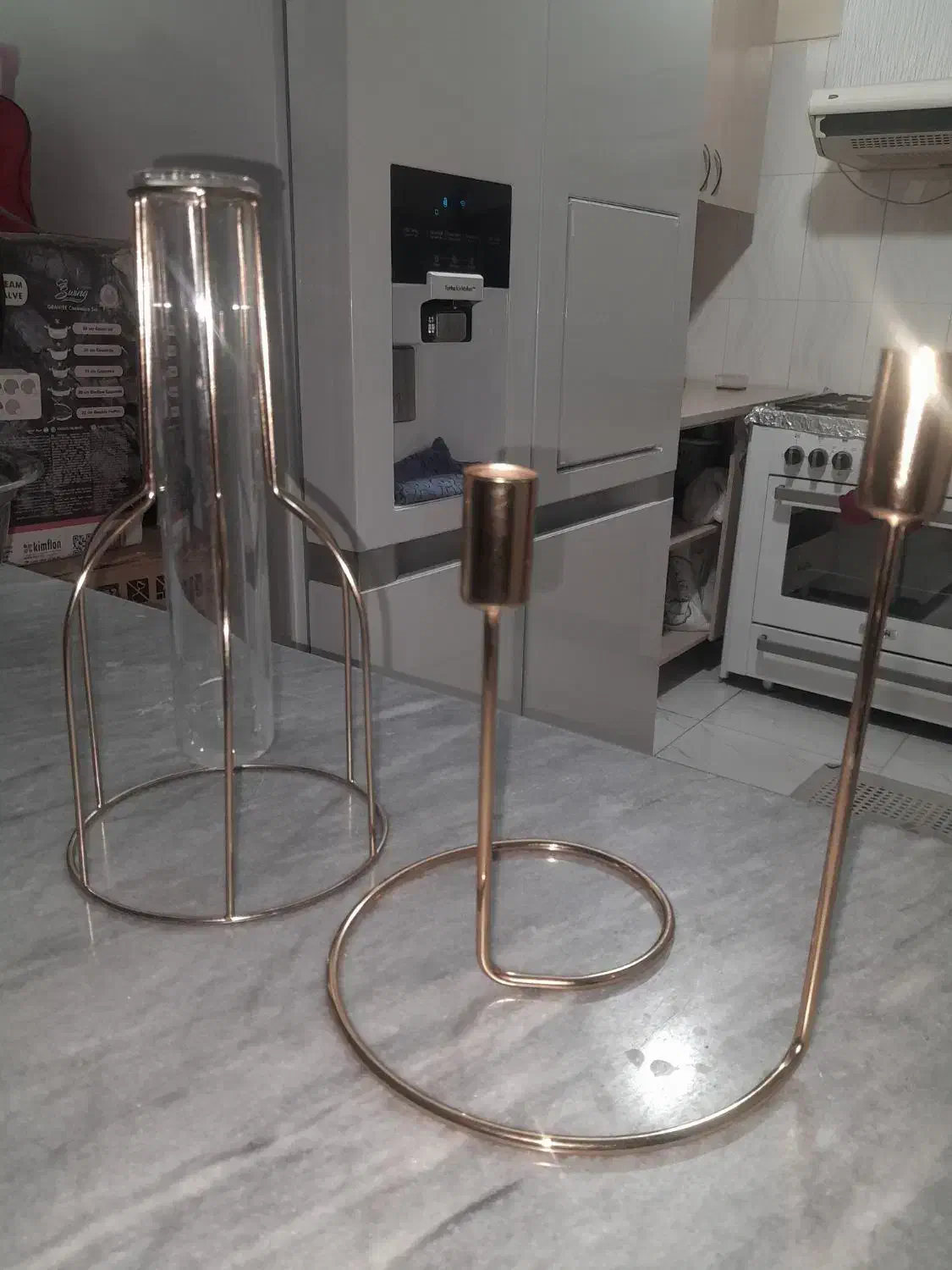 ظرف دکوری شمعدان وگلدان|ظروف سرو و پذیرایی|تبریز, |دیوار