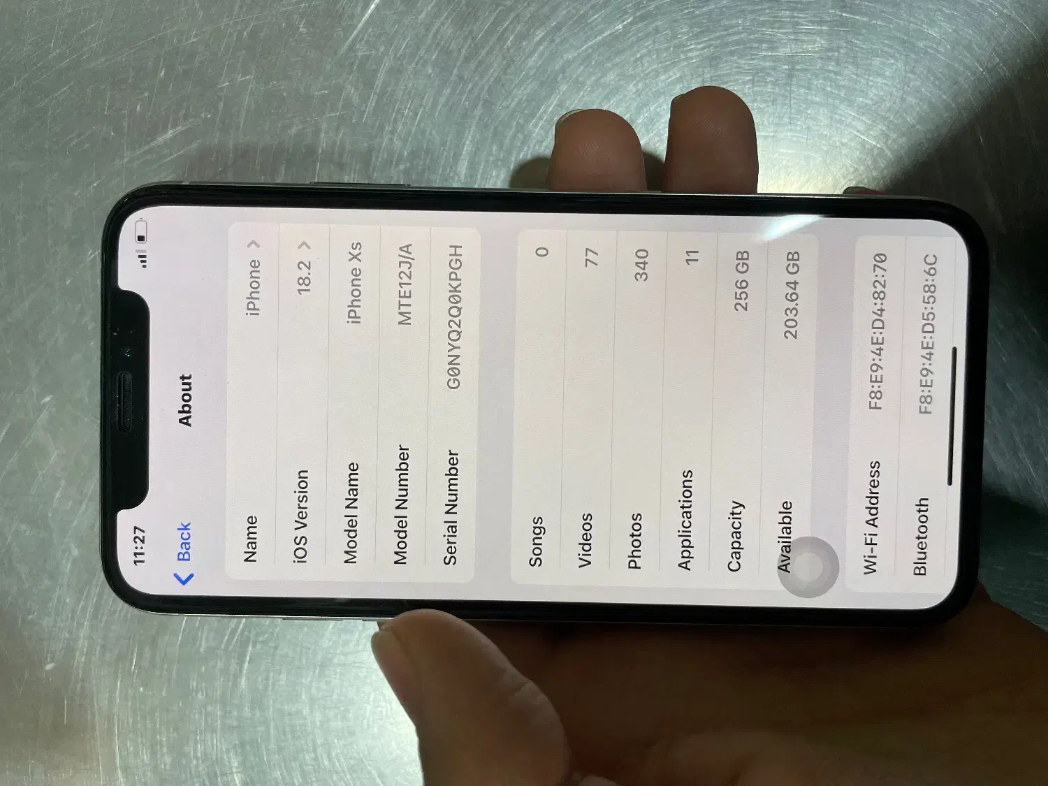 iPhone xs256+یک ادابتور ۲۰وات  اشانتیون|موبایل|مشهد, طلاب|دیوار