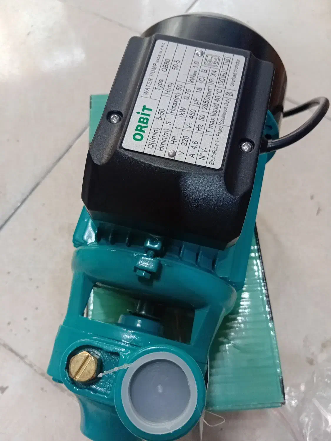 پمپ اب محیطی 1اسب|مصالح و تجهیزات ساختمان|مشهد, کشاورز|دیوار