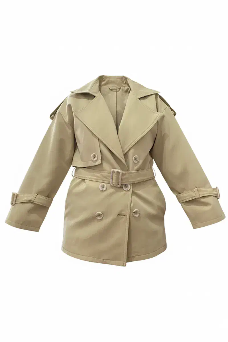 ترنچ کت (بارونی) زنانه کرم|لباس|قدس, شهرقدس|دیوار