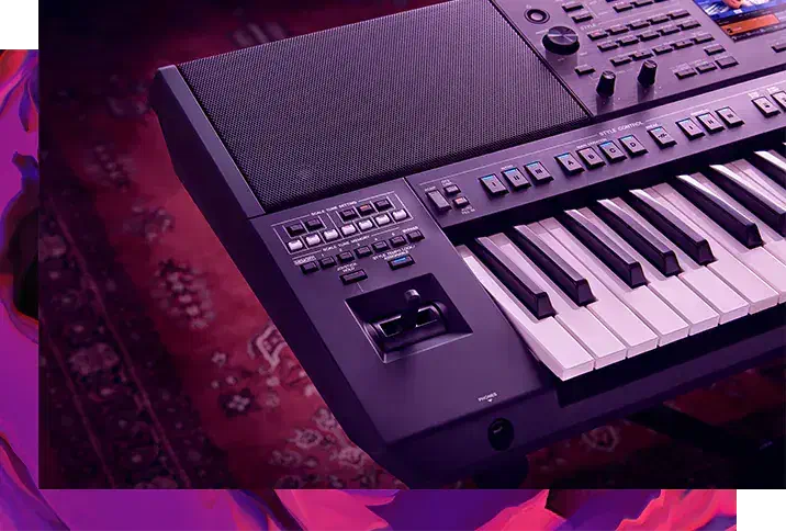 Yamaha a5000 آکبند همراه کاور و برنامه و پایه|پیانو، کیبورد، آکاردئون|کاشمر, |دیوار