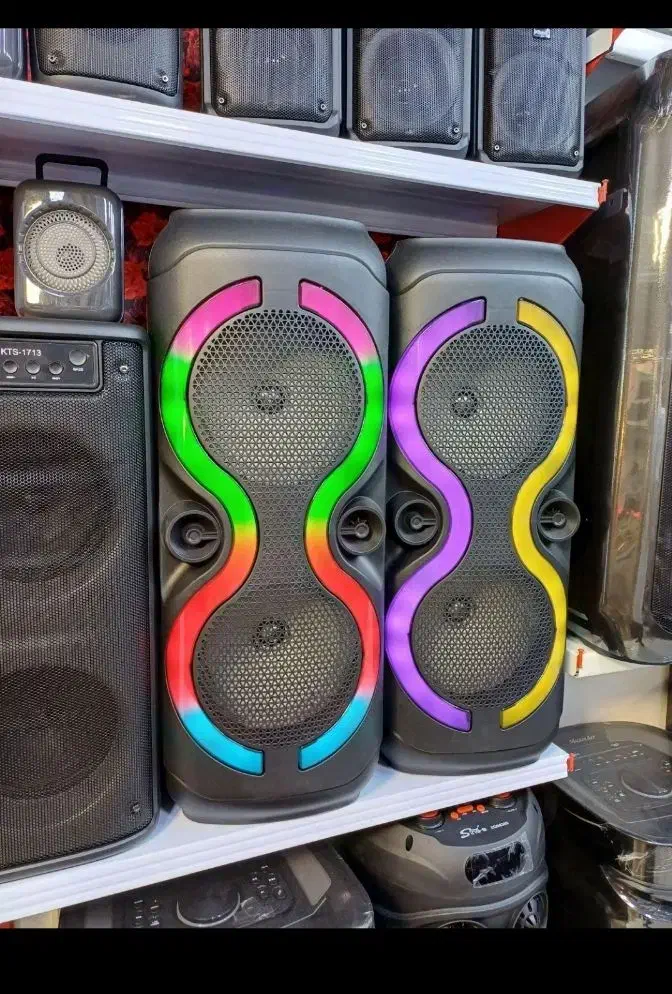 اسپیکر شارژی باند 65س میکروفون دار دیجی پارتی باکس|سیستم صوتی خانگی|قم, نیروگاه|دیوار