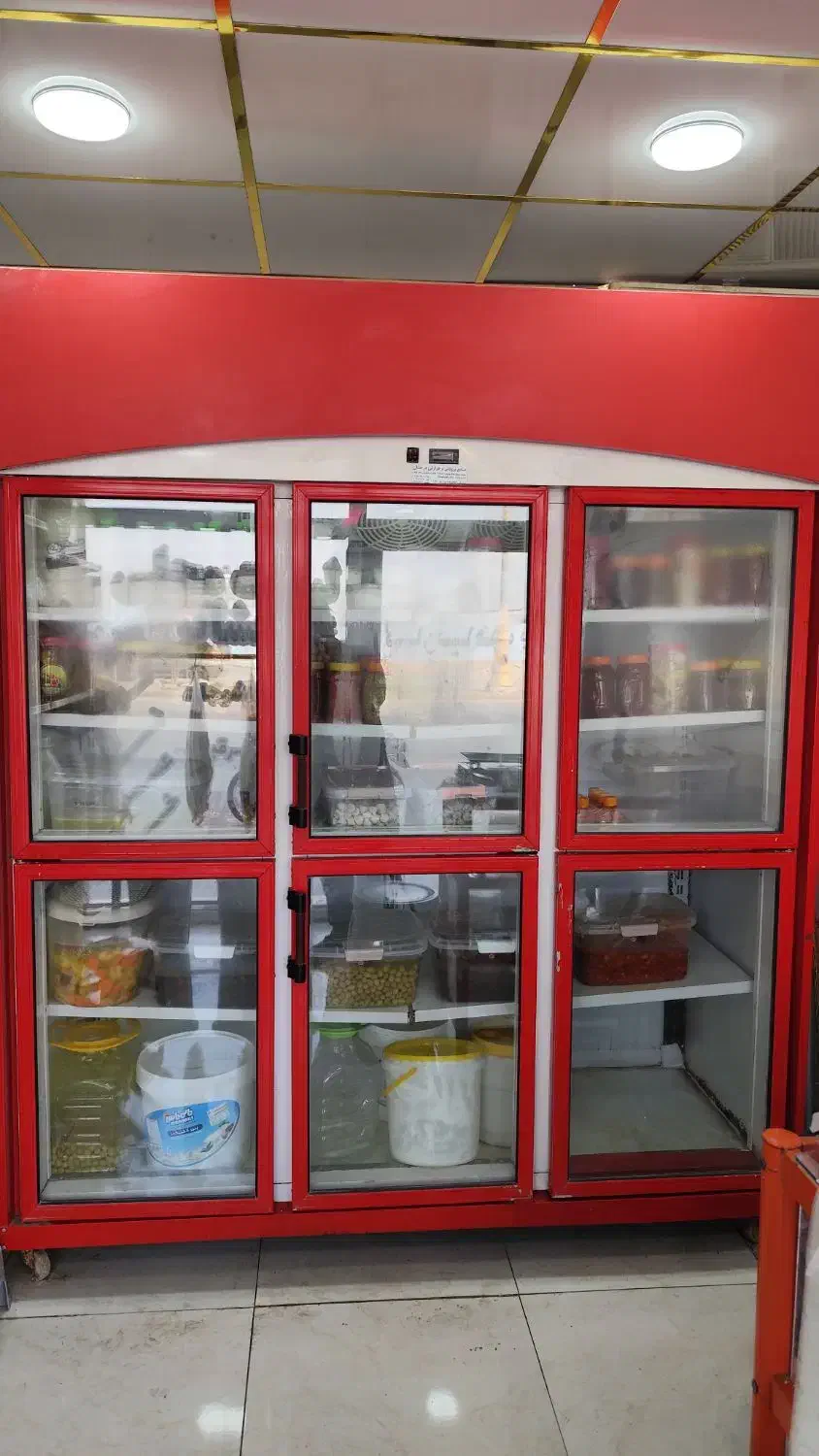 یخچال ویترینی شیش درب فروشگاهی|فروشگاه و مغازه|چغادک, |دیوار