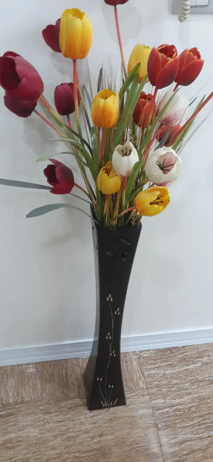 گل و گلدان|گل مصنوعی|اهواز, کمپلو شمالی|دیوار