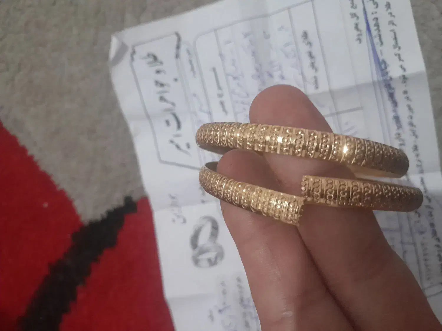 فروش فوری النگو انگشتر|جواهرات|یاسوج, |دیوار