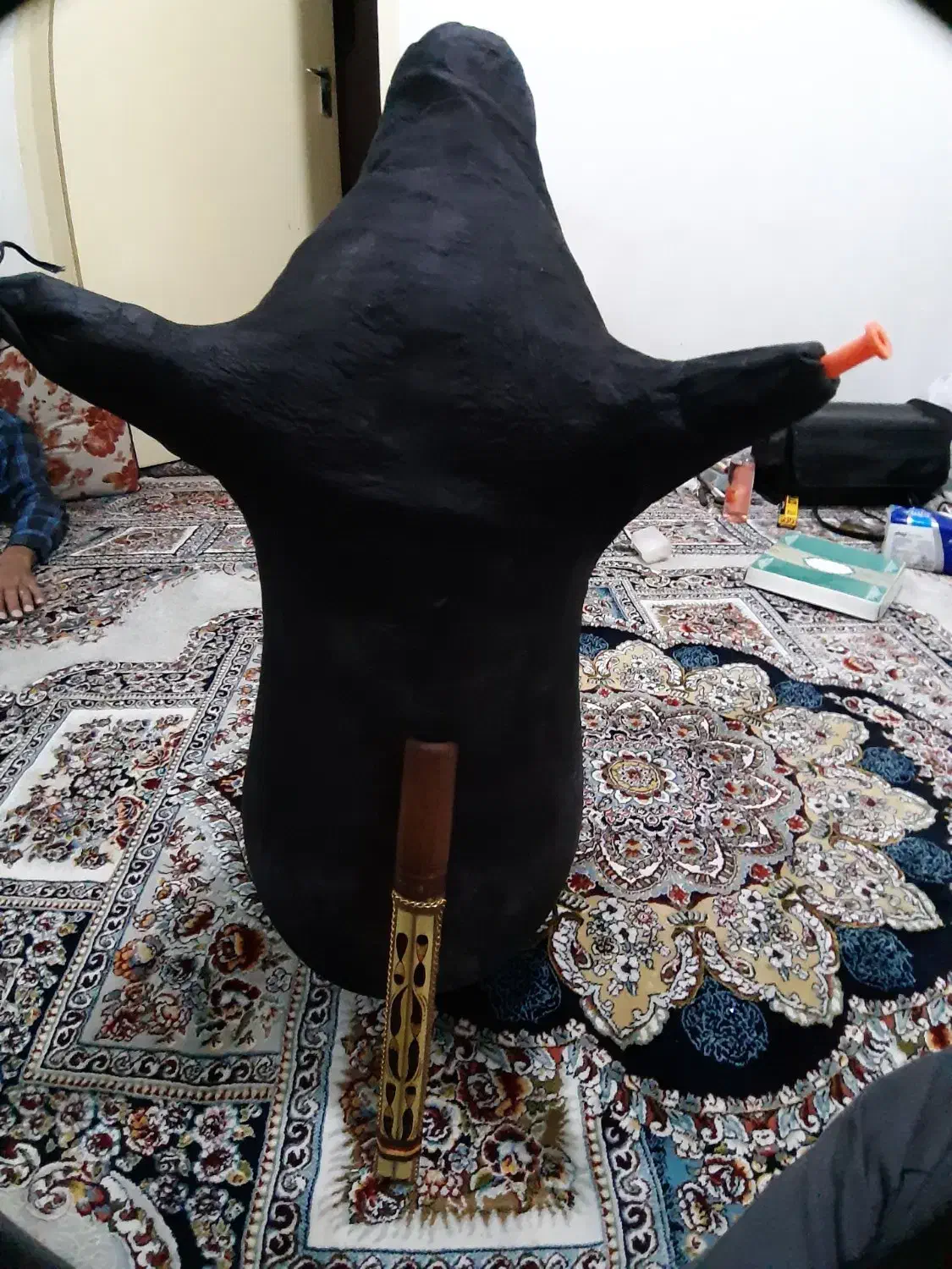 نی انبان|سازهای بادی|شیراز, لشکری‎|دیوار